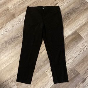 CATO Womens Capri Black Pants